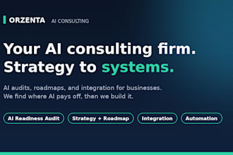 be your ai consultant for business ai integration and automation