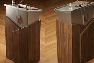 create 3d furniture models, product renders, cad designs, 3d printing files