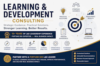 provide expert learning and development consulting