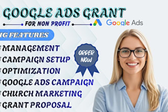 manage and optimize google ad grants adsword ads campaign for non profits audit