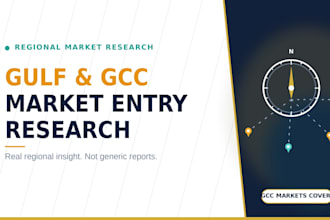 conduct market research and analysis for the gulf and gcc market