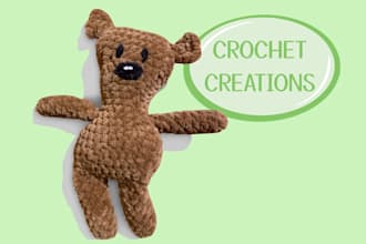crochet animals, amigurumi or other figures