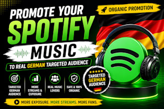 promote your spotify music make it viral spotify for german targeted audience