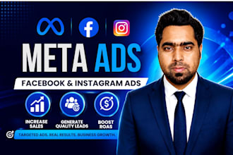 be your meta ads expert for facebook and instagram advertising