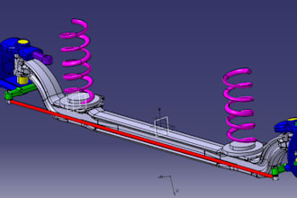 design professional 3d cad mechanical and automotive parts