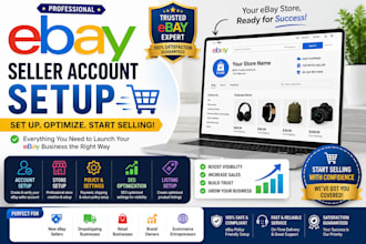 create ebay seller account ebay store setup ebay account creation ebay listing