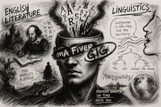 do literary analysis and articles of english literature
