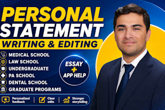 edit and review your personal statement