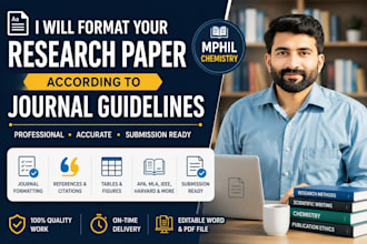 format your research paper according to journal guidelines