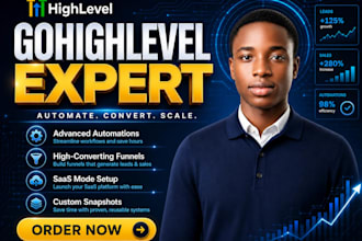 ghl website design, gohighlevel sales funnel design, go high level expert