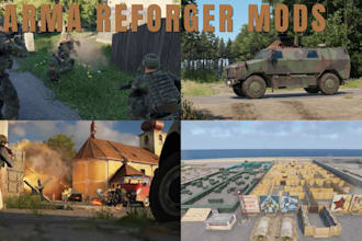 create custom arma reforger mods, scripts, maps, and assets