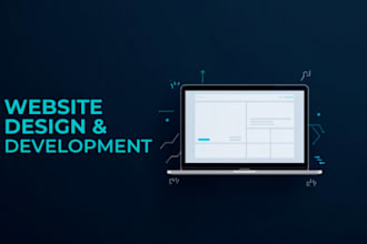 develop a modern, fast business or landing page website