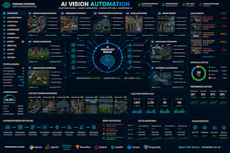 develop ai vision automation, computer vision, opencv python, smart automation