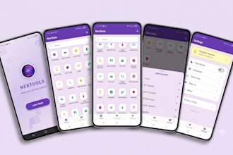 develop a flutter app with clean UI and firebase integration