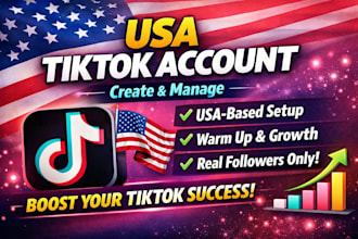 create USA tiktok account