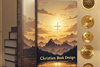 design professional christian book cover or ebook cover