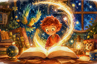 illustrate your children storybook for print or KDP