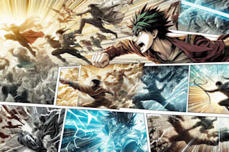 turn your script into professional manga comic pages