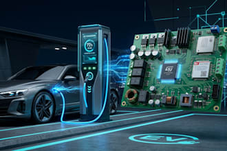 design ev charger pcb, ocpp, ac charger, dc fast charger and evse controller