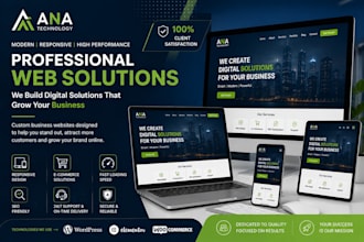 build a modern, responsive and high converting business