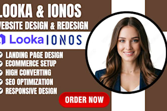 design responsive looka website looka website redesign ionos website seo setup