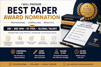 assist with professional award and recognition