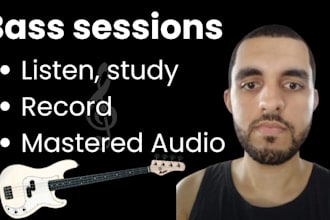 record bass to your songs