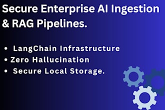 build a secure enterprise ai knowledge base and rag data pipeline