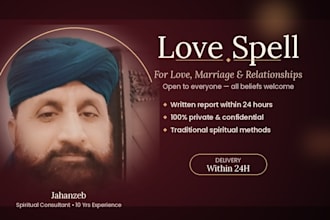 do a love spell for love, marriage and relationship problems
