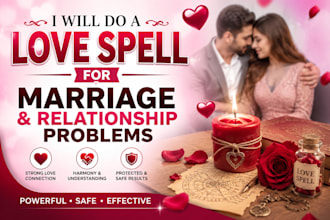 do a love spell for love, marriage and relationships