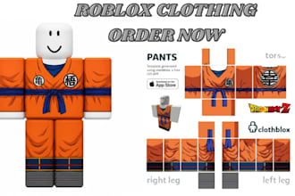 design high quality roblox clothing, outfit shirt pant,uniform