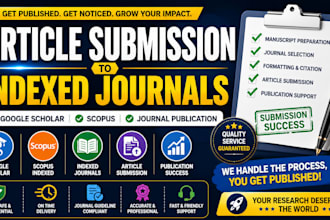 do article submission to google scholar scopus indexed journal publication