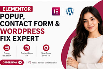 create elementor popup logic campaign form contact form wordpress fix