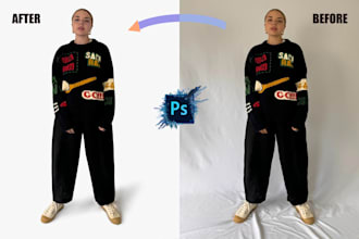 do fashion retouching, clothing, and lookbook photo editing