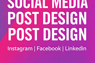 design instagram post and facebook banner on canva