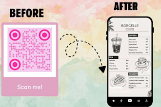 generate qr digital menu