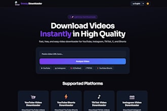 snazzy downloader, ready for sale