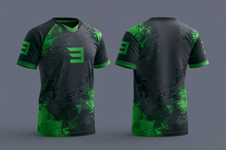 design custom sports jerseys with esports, racing