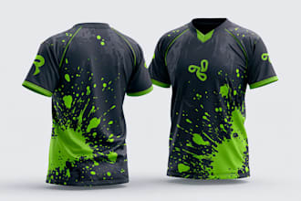 print sublimation for jersey design esports jersey design