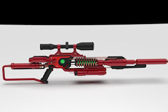 create roblox weapon, gun and game ready 3d models for your game