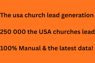 provide 250 000 the USA church lead generation