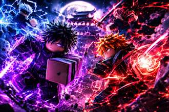 custom roblox anime battleground game with combat system