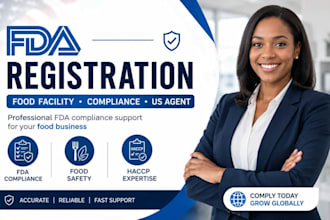 do fda food facility registration, fda compliance and US agent