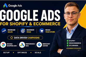 manage google ads for ecommerce stores to maximize roas