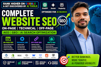 improve on page and technical SEO, GEO, aeo for wordpress, shopify or wix