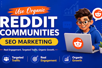 use reddit communities seo marketing to grow ecommerce website, iptv, product