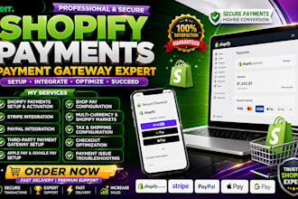 setup shopify payments, payment gateway, stripe, paypal and checkout