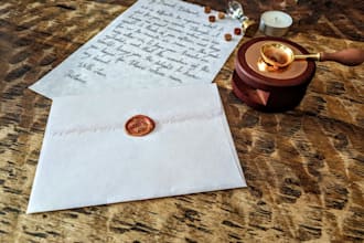 write you a personalized letter for any occasion