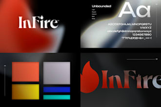 create a modern startup logo design