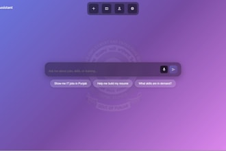 develop a custom ai chatbot using langchain and fastapi